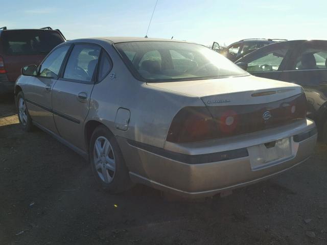 2G1WF55K7Y9276783 - 2000 CHEVROLET IMPALA TAN photo 3