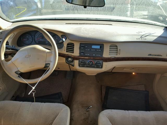 2G1WF55K7Y9276783 - 2000 CHEVROLET IMPALA TAN photo 9