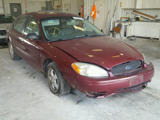 1FAFP55S24G175544 - 2004 FORD TAURUS SES RED photo 1