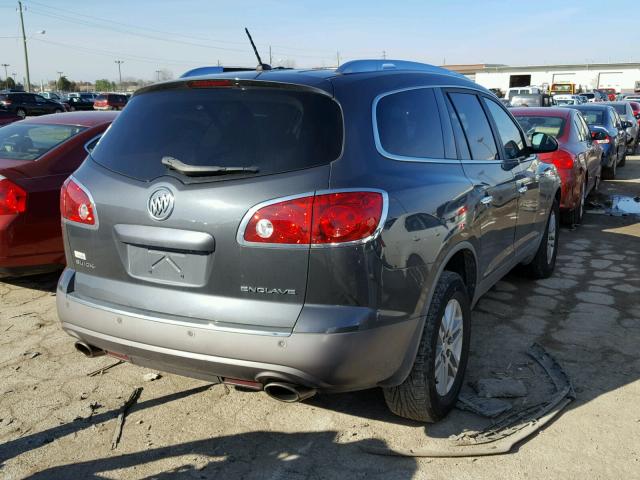 5GAKRBED2CJ370596 - 2012 BUICK ENCLAVE GRAY photo 4