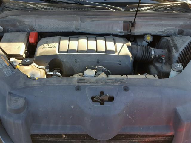 5GAKRBED2CJ370596 - 2012 BUICK ENCLAVE GRAY photo 7