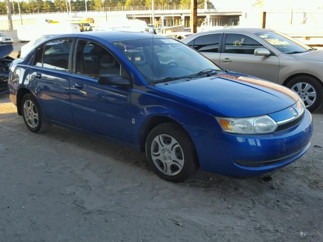 1G8AJ52F34Z221622 - 2004 SATURN ION LEVEL BLUE photo 1