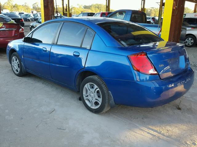 1G8AJ52F34Z221622 - 2004 SATURN ION LEVEL BLUE photo 3