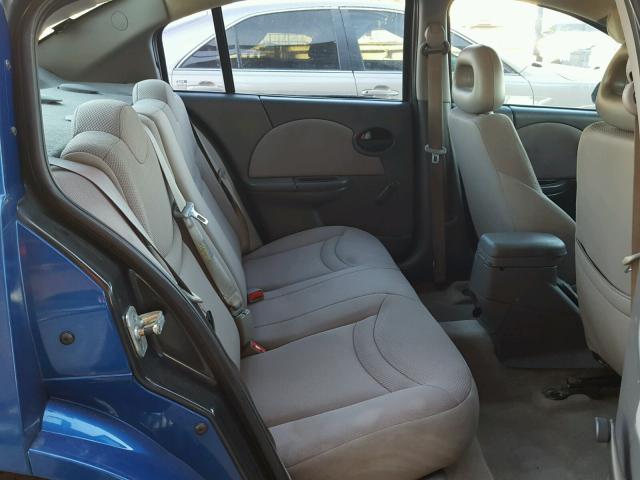 1G8AJ52F34Z221622 - 2004 SATURN ION LEVEL BLUE photo 6