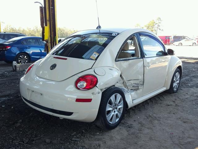 3VWPW31C48M519694 - 2008 VOLKSWAGEN NEW BEETLE CREAM photo 4