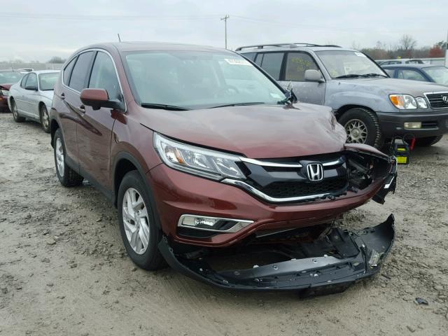 2HKRM4H59FH667244 - 2015 HONDA CR-V EX ORANGE photo 1