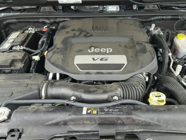 1C4AJWBG6HL649990 - 2017 JEEP WRANGLER S GRAY photo 7