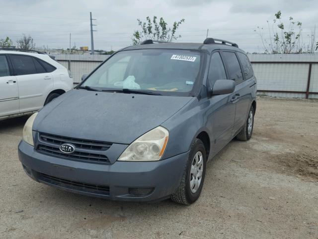 KNDMB233686195639 - 2008 KIA SEDONA EX GRAY photo 2