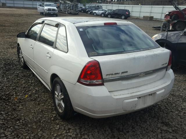 1G1ZT64835F211935 - 2005 CHEVROLET MALIBU MAX 白色 照片 3