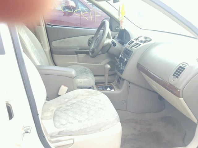 1G1ZT64835F211935 - 2005 CHEVROLET MALIBU MAX 白色 照片 5