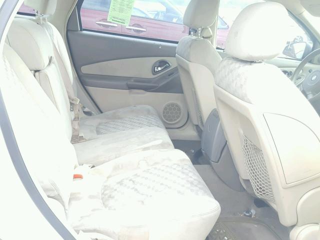 1G1ZT64835F211935 - 2005 CHEVROLET MALIBU MAX 白色 照片 6