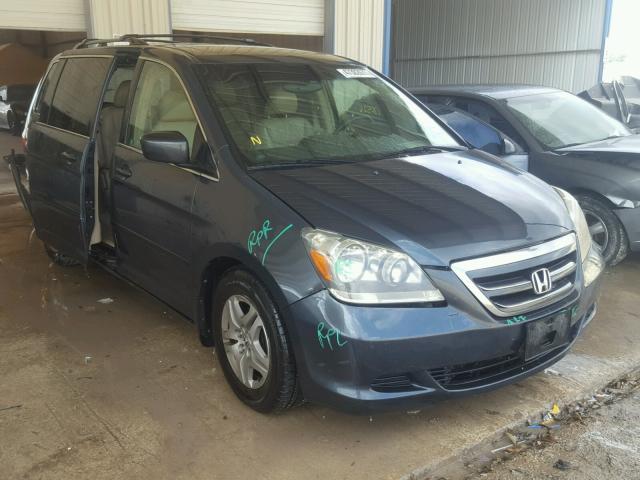 5FNRL38755B060673 - 2005 HONDA ODYSSEY EX CHARCOAL photo 1