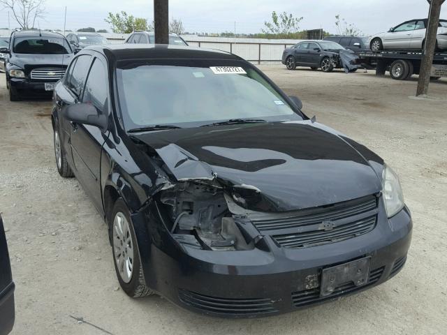 1G1AA5F59A7228940 - 2010 CHEVROLET COBALT LS BLACK photo 1