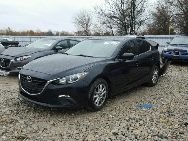 3MZBM1V79EM110832 - 2014 MAZDA 3 TOURING BLACK photo 2