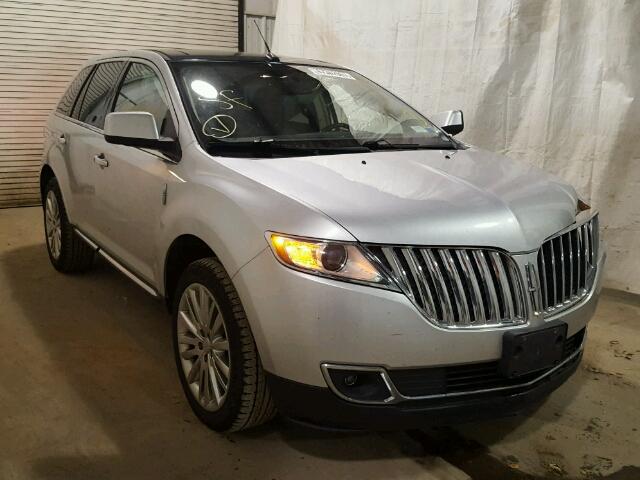 2LMDJ8JK9BBJ13394 - 2011 LINCOLN MKX SILVER photo 1