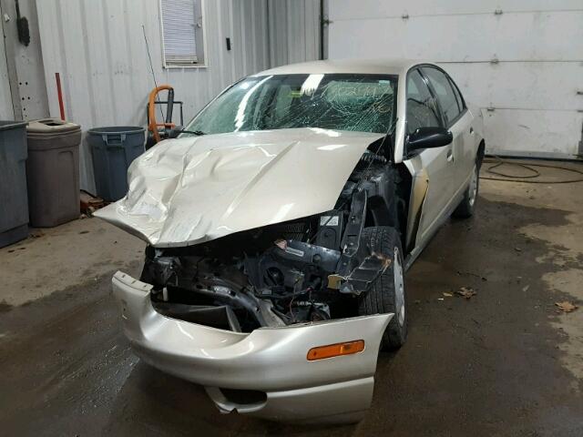 1G8ZH52831Z294470 - 2001 SATURN SL1 CREAM photo 2