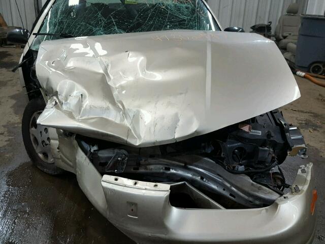 1G8ZH52831Z294470 - 2001 SATURN SL1 CREAM photo 9