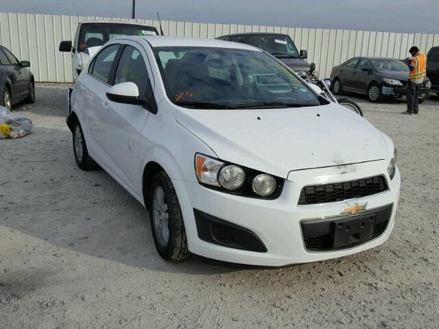 1G1JC5SH4E4224540 - 2014 CHEVROLET SONIC LT WHITE photo 1