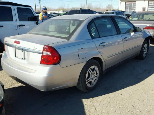 1G1ZS57FX7F144356 - 2007 CHEVROLET MALIBU LS SILVER photo 4