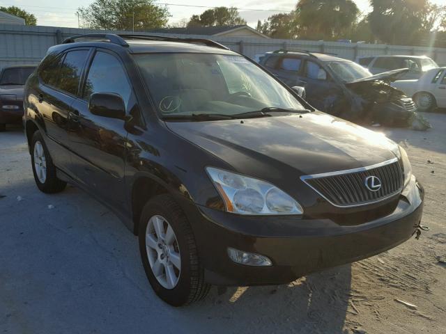 2T2HK31U17C038154 - 2007 LEXUS RX 350 BLACK photo 1