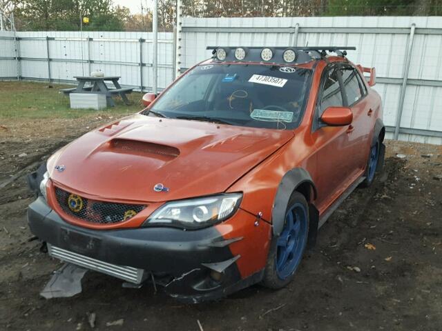 JF1GE6B61AH514081 - 2010 SUBARU IMPREZA 2. ORANGE photo 2