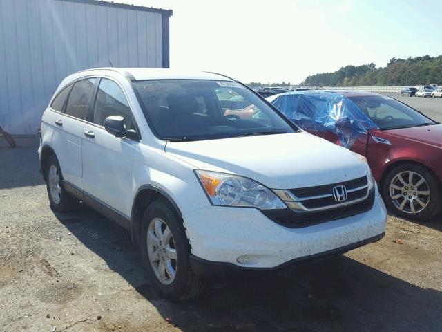 JHLRE3H45BC000517 - 2011 HONDA CR-V SE WHITE photo 1