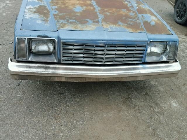 4B697AW182754 - 1980 BUICK SKYLARK BLUE photo 10