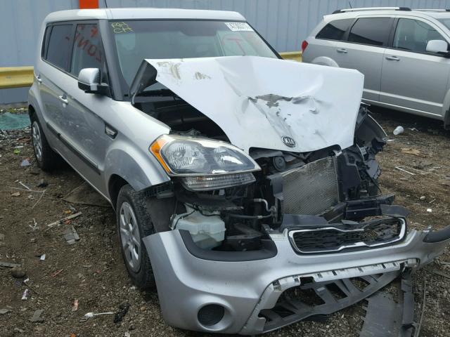 KNDJT2A50C7360768 - 2012 KIA SOUL SILVER photo 1