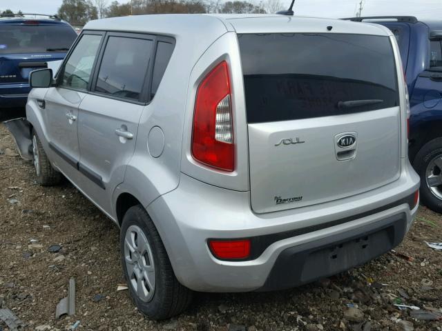 KNDJT2A50C7360768 - 2012 KIA SOUL SILVER photo 3