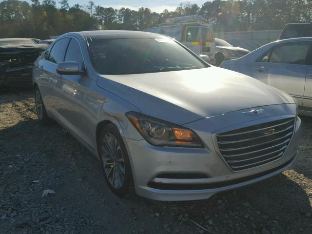 KMHGN4JE0FU065736 - 2015 HYUNDAI GENESIS 3. SILVER photo 1