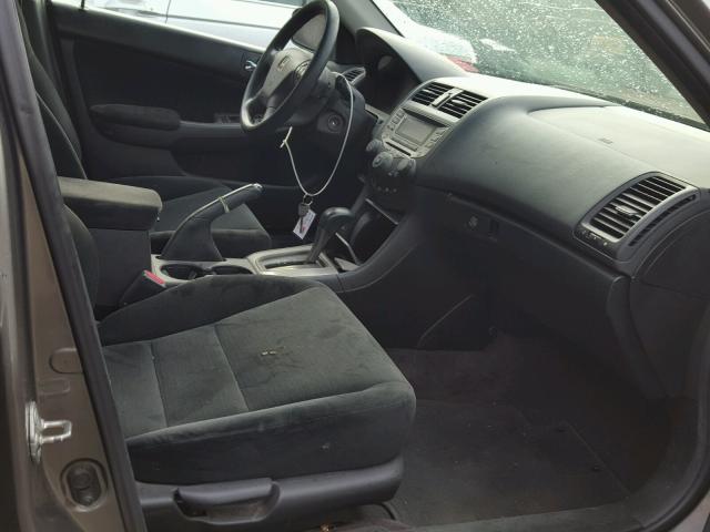 1HGCM56766A071517 - 2006 HONDA ACCORD EX GRAY photo 5