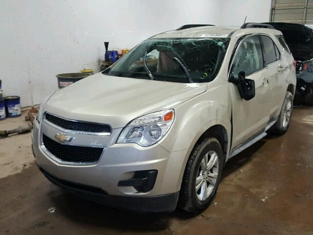 2GNALBEK6F1141032 - 2015 CHEVROLET EQUINOX LT SILVER photo 2