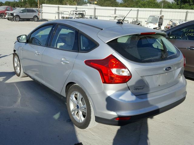 1FADP3K24EL265237 - 2014 FORD FOCUS SE SILVER photo 3