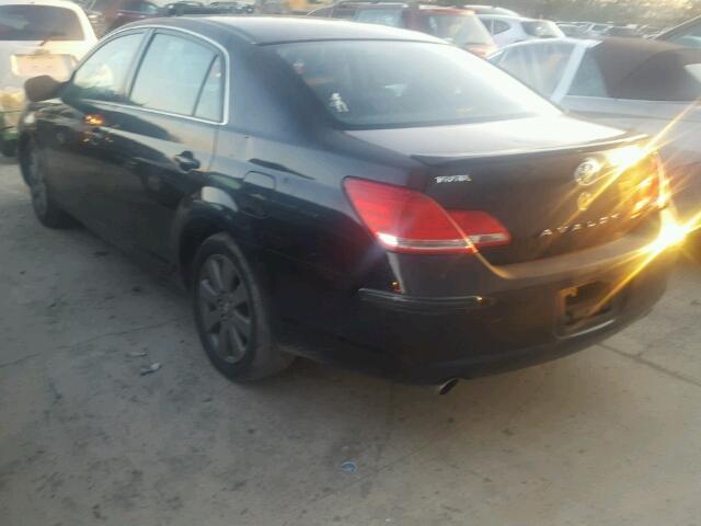 4T1BK36B87U228906 - 2007 TOYOTA AVALON XL Қара фото 3