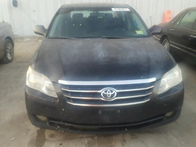 4T1BK36B87U228906 - 2007 TOYOTA AVALON XL BLACK photo 9