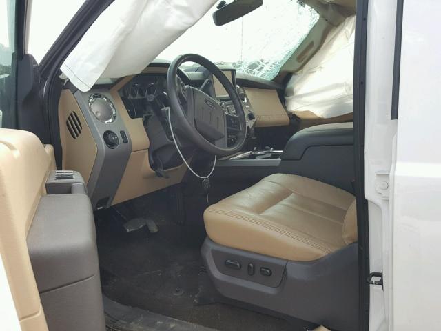 1FT7W2B67GEB96428 - 2016 FORD F250 SUPER WHITE photo 5