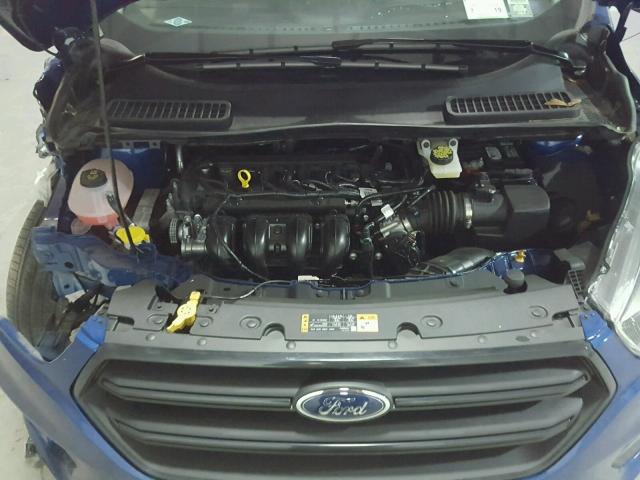 1FMCU0F75HUC57547 - 2017 FORD ESCAPE S BLUE photo 7