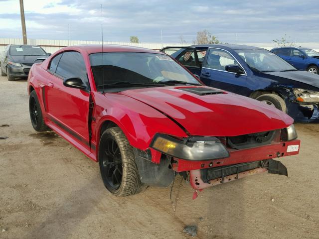 1FAFP42R23F341058 - 2003 FORD MUSTANG MA RED photo 1