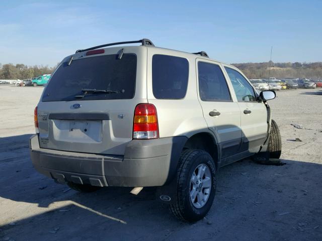 1FMYU93115KD62278 - 2005 FORD ESCAPE XLT TAN photo 4