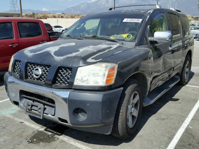 5N1AA08A84N721184 - 2004 NISSAN ARMADA SE CHARCOAL photo 2