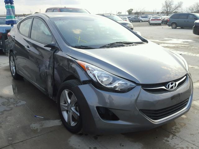 5NPDH4AE2DH166699 - 2013 HYUNDAI ELANTRA GL SILVER photo 1