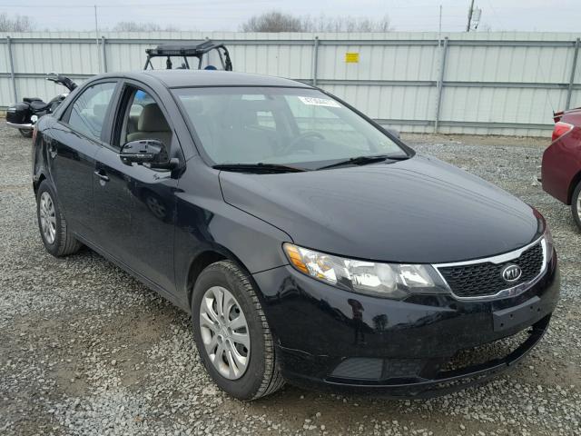 KNAFU4A24B5388861 - 2011 KIA FORTE EX BLACK photo 1