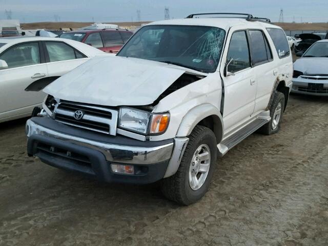 JT3HN86R2Y0312829 - 2000 TOYOTA 4RUNNER SR WHITE photo 2