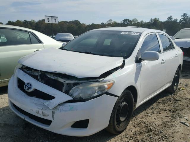 JTDBU4EE4AJ065650 - 2010 TOYOTA COROLLA BA WHITE photo 2