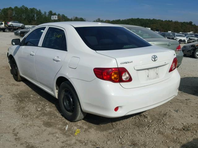 JTDBU4EE4AJ065650 - 2010 TOYOTA COROLLA BA WHITE photo 3