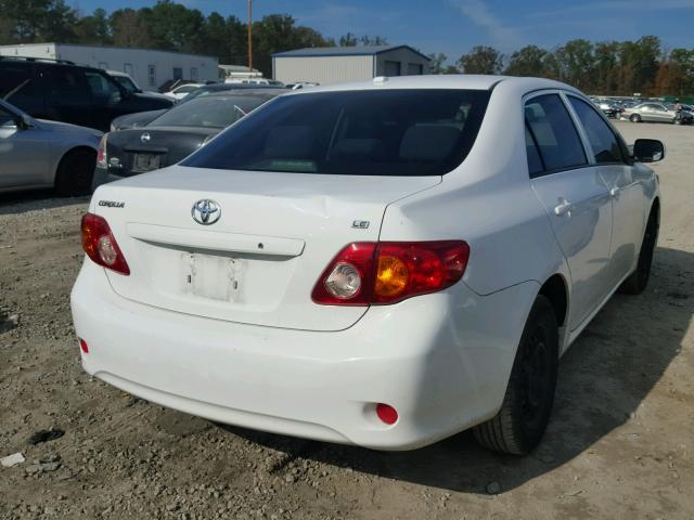 JTDBU4EE4AJ065650 - 2010 TOYOTA COROLLA BA WHITE photo 4