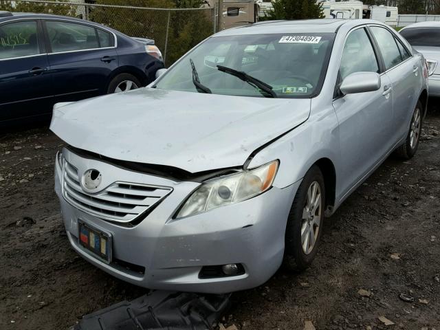 4T1BE46K67U093390 - 2007 TOYOTA CAMRY NEW SILVER photo 2