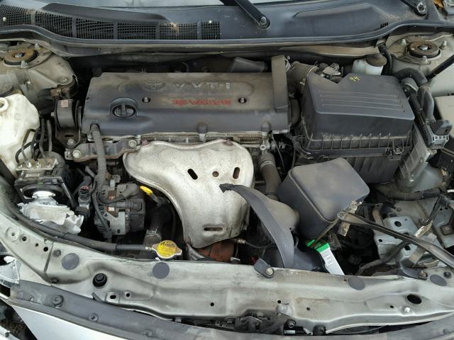 4T1BE46K67U093390 - 2007 TOYOTA CAMRY NEW SILVER photo 7