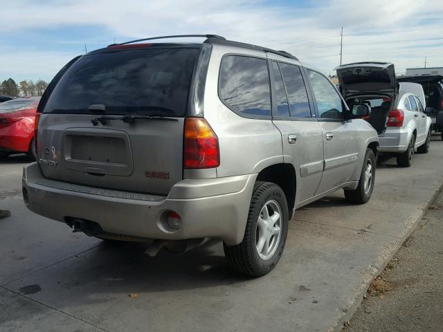 1GKDS13S122104376 - 2002 GMC ENVOY TAN photo 4