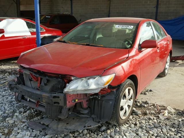 4T1BE46K57U130798 - 2007 TOYOTA CAMRY NEW RED photo 2